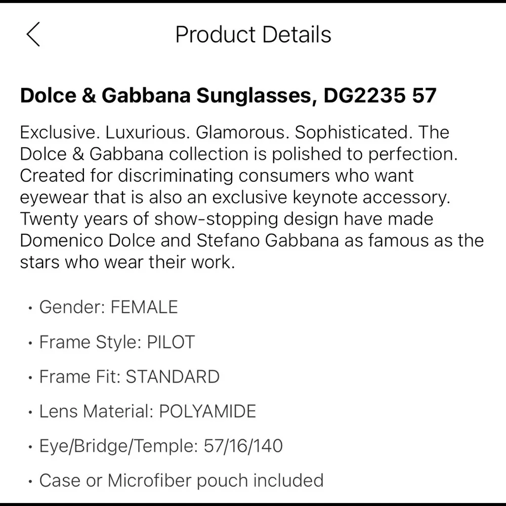 Authentic Dolce & Gabbana Sunglasses.Made in Italy - Picture 13 of 14